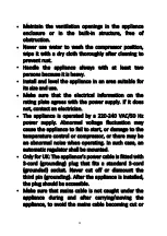 Preview for 5 page of Candy BI SD 177 User Manual