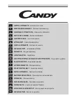 Candy btc6720ss User Instructions preview
