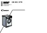 Предварительный просмотр 1 страницы Candy CB 833 XTR User Instructions