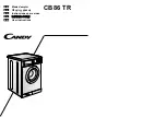 Предварительный просмотр 1 страницы Candy CB 86 TR User Instructions