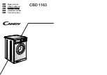 Candy CBD 1163 User Instructions предпросмотр