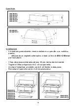 Предварительный просмотр 52 страницы Candy CBG620/1N Installation And User Manual