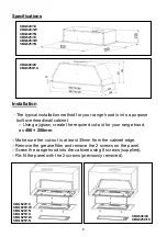 Preview for 6 page of Candy CBG620/1X Installation And User Manual