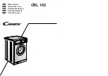 Candy CBL 160 User Instructions предпросмотр