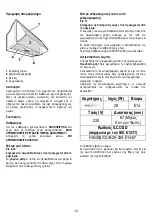 Preview for 12 page of Candy CBP612/3 Instruction On Mounting And Use Manual