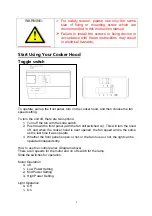 Preview for 10 page of Candy CBP612/4GR Instruction Manual