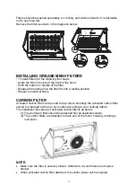 Preview for 12 page of Candy CBP613NGR/S Instruction Manual