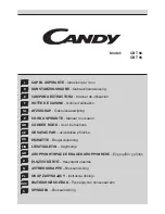 Candy CBT 66 User Instructions preview