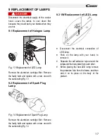 Preview for 17 page of Candy CBT6130/2X Instruction Manual