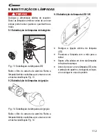 Preview for 112 page of Candy CBT6130/2X Instruction Manual