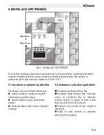 Preview for 125 page of Candy CBT6130/2X Instruction Manual