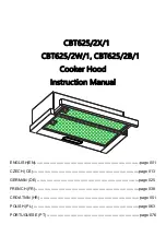 Candy CBT625/2B/1 Instruction Manual preview