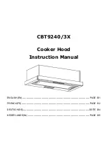 Candy CBT9240/3X Instruction Manual preview