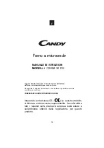 Preview for 34 page of Candy CBWM 30 DS User Instructions