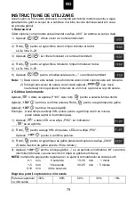 Preview for 81 page of Candy CBWM 30 DS User Instructions