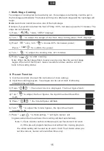 Preview for 16 page of Candy CBWM30DS User Instructions