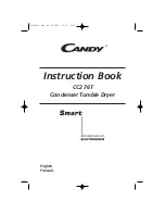 Candy CC2 76T Instruction Book preview