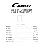 Candy CCC 60BA/1 Installation And User Manual preview