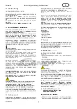 Preview for 8 page of Candy CCF 110 Instructions For Use Manual