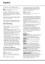 Preview for 19 page of Candy CCL60N Instructions For Use Manual