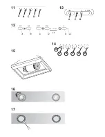 Preview for 15 page of Candy CCLH 916 Instructions For Installation And Use Manual