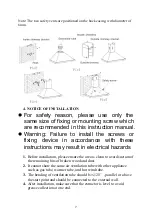 Preview for 8 page of Candy CCR 617 X User Manual