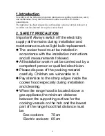 Preview for 3 page of Candy CCT 685/2 N User Manual