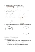 Предварительный просмотр 274 страницы Candy CCTOS 502WHN User Manual