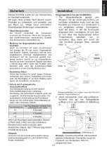 Preview for 121 page of Candy CCTP643 Instruction Manual