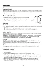 Preview for 14 page of Candy CCTUS 542WH User Instructions