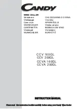 Candy CCV 200GL Instruction Manual preview