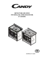 Preview for 1 page of Candy CCV9D52X Instruction Manual