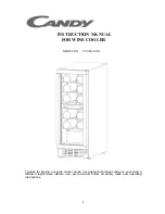 Preview for 1 page of Candy CCVB 60 UK Instruction Manual