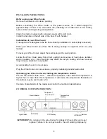 Preview for 3 page of Candy CCVB 60 UK Instruction Manual