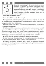 Preview for 56 page of Candy CCVM543NW/E User Manual