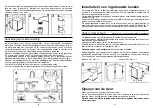 Предварительный просмотр 25 страницы Candy CD 474 SX Installation - Use - Maintenance