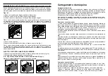 Предварительный просмотр 58 страницы Candy CD 474 SX Installation - Use - Maintenance