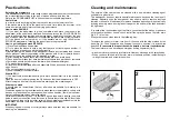 Preview for 21 page of Candy CD 700 Installation & Maintenance Manual