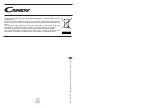 Preview for 21 page of Candy CDB 115 Instructions For Use Manual