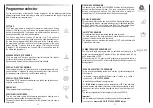 Preview for 9 page of Candy CDB 264 Instructions For Use Manual