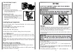 Preview for 13 page of Candy CDB 264 Instructions For Use Manual