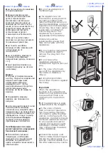 Предварительный просмотр 7 страницы Candy CDB 475 D User Instructions