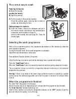 Предварительный просмотр 24 страницы Candy CDB 854 DN Instructions For Use Manual