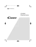 Candy CDC 266 User Instructions preview