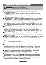 Preview for 3 page of Candy CDCP 6 S Instruction Manual