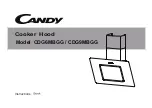 Preview for 1 page of Candy CDG6MBGG Instruction Book