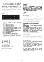 Preview for 16 page of Candy CDG9MBGG DE Instruction On Mounting And Use Manual