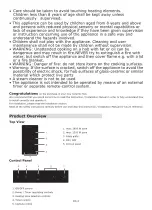 Preview for 6 page of Candy CDH 30 Instruction And Installation Manual