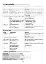 Preview for 13 page of Candy CDH 30 Instruction And Installation Manual