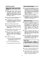 Preview for 20 page of Candy CDI 1LS38S User Manual